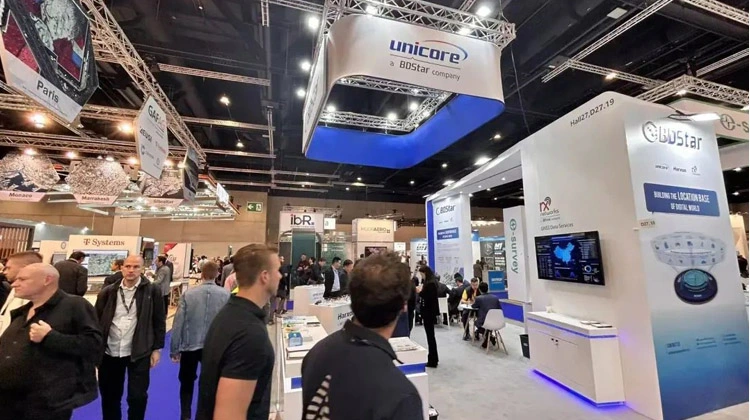 Unicore présente ses solutions de positionnement chez INTERGEO 2023