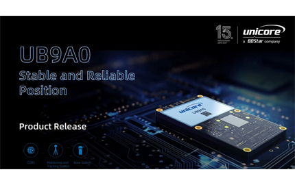 Lancement du produit de la carte GNSS RTK multifréquence Unicore UB9A0